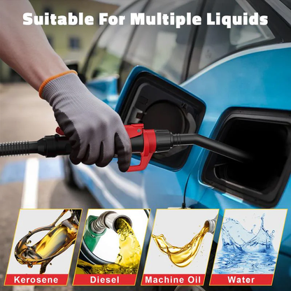 🔥Cordless Fuel Transfer Pump Compatible🔥with DeWalt 20V & Milwaukee 18V Batteries