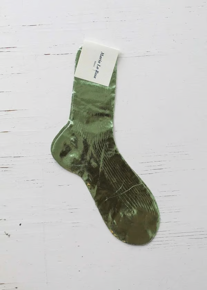 🎅Christmas Hot Sale 49% OFF - Metallic Silk Sock