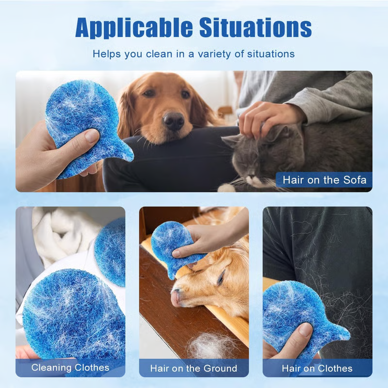 🐳Indigo Laundry Pet Hair Removal Fish