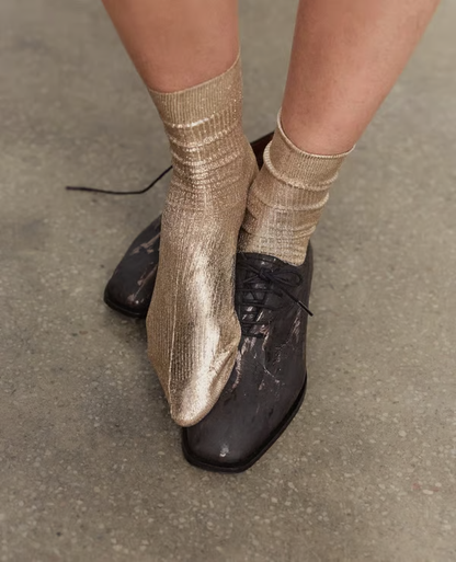 🎅Christmas Hot Sale 49% OFF - Metallic Silk Sock