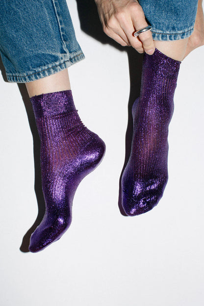 🔥2026 NEW ARRIVAL✨ - Metallic Silk Sock
