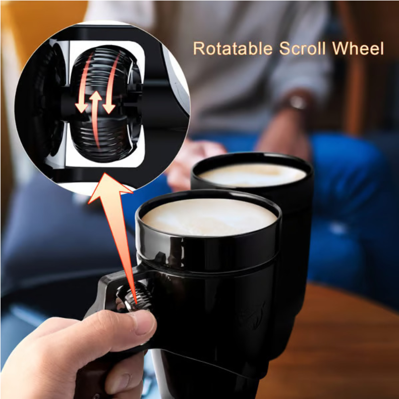 ⏰Christmas Sale 49% OFF🎄-Rotatable Scroll Espresso Mug
