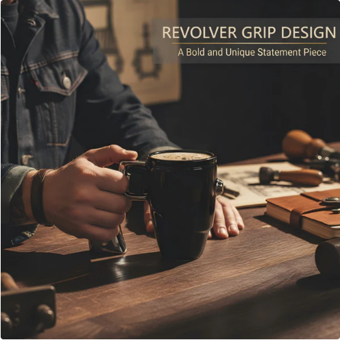 ⏰Christmas Sale 49% OFF🎄-Rotatable Scroll Espresso Mug