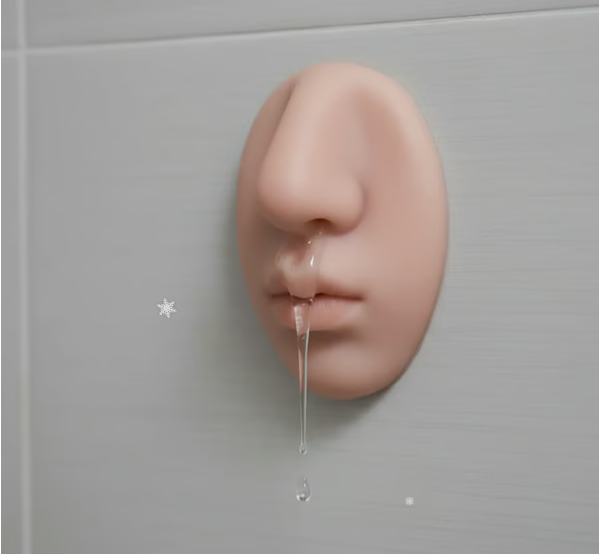 Realistic Nose Shape Wall-Mounted Soap Dispenser