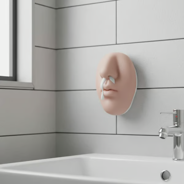 Realistic Nose Shape Wall-Mounted Soap Dispenser