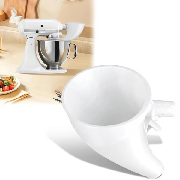 🔥Christmas 50% OFF - ✨Flour Funnel for Kitchen Aid Stand Mixer
