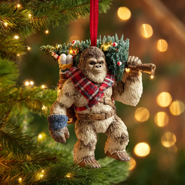 👣2026 Wildlife Wonders Collection™ Bigfoot Ornament🌟