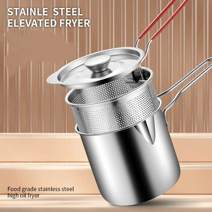 Exclusive offer for our fans! Limited-time low price!🎁Household stainless steel fryer